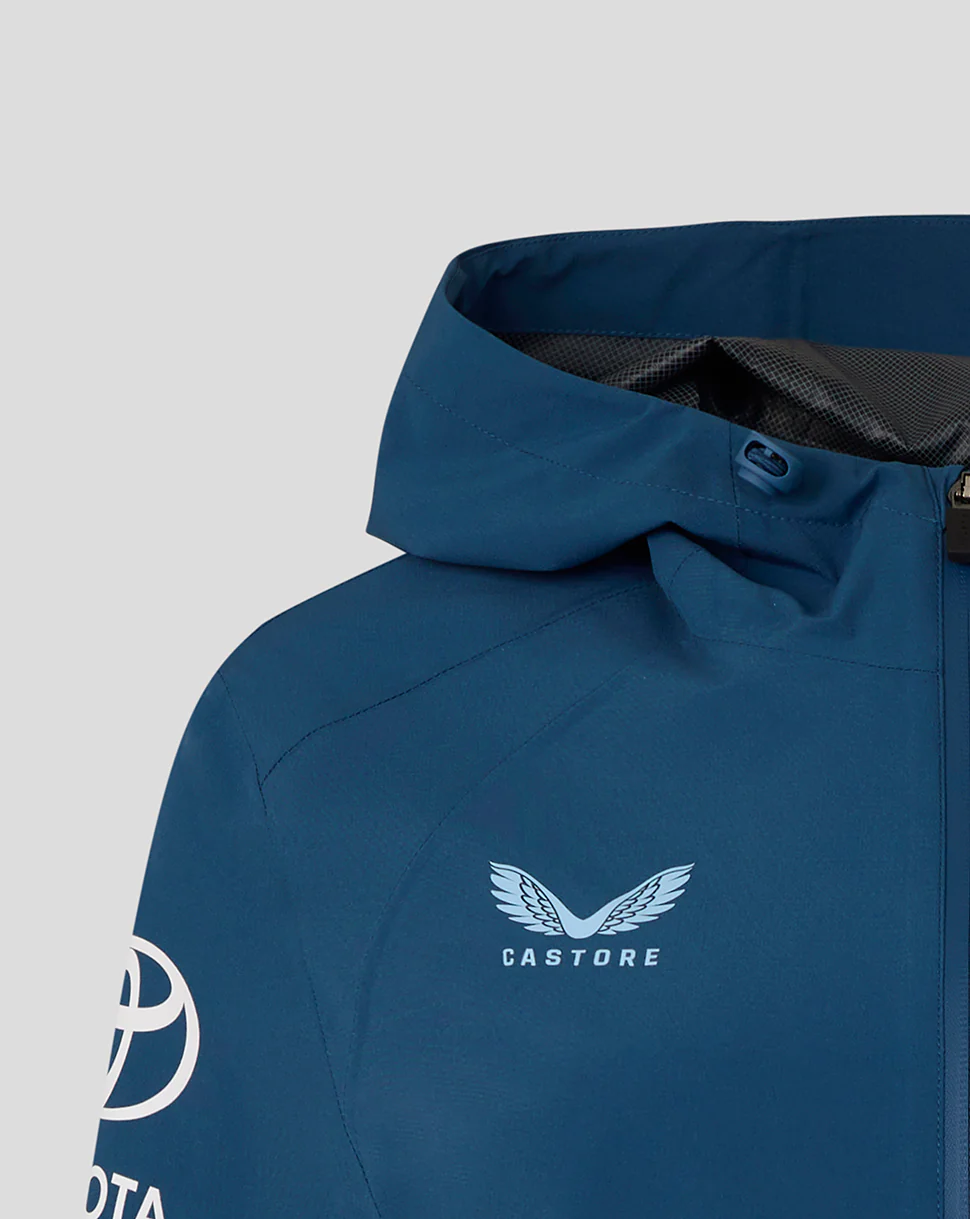Womens 26/27 Training Rain Jacket - Ensign Blue - Image 4