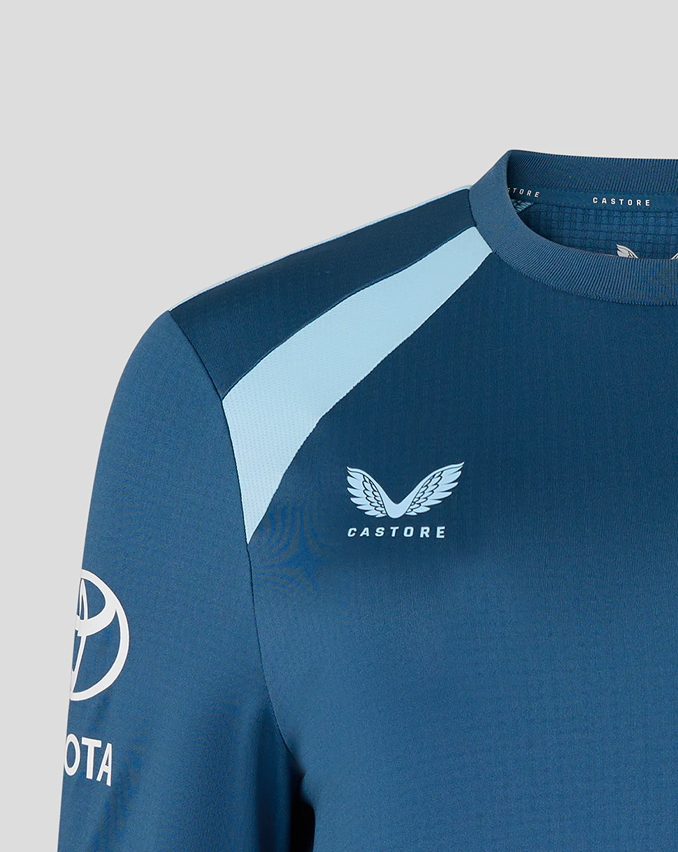 Womens 26/27 Training Sweatshirt - Blue - Image 4