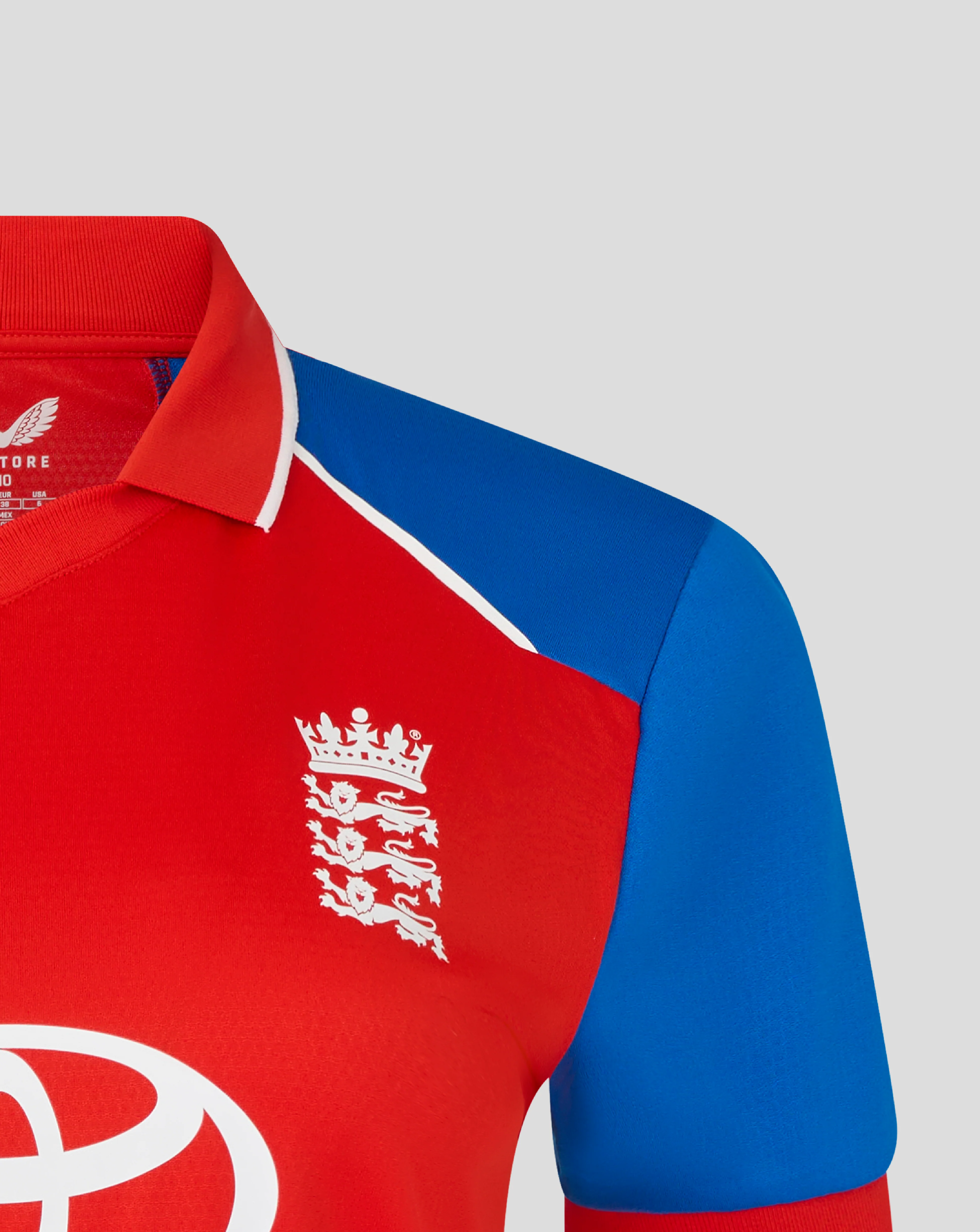 Womens 26/27 T20 Pro Short Sleeve Shirt - Red - Image 7