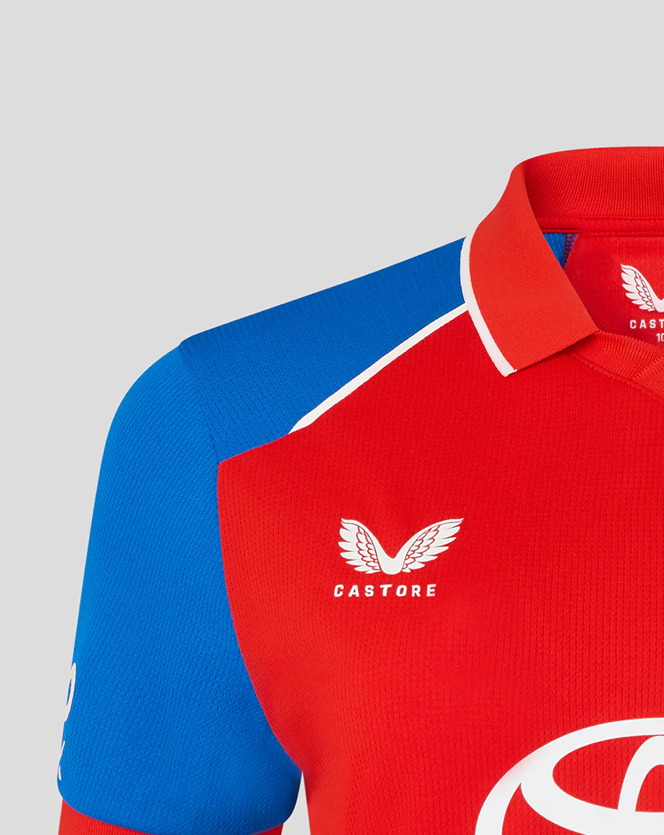 Womens 26/27 T20 Short Sleeve Shirt - Red - Image 6